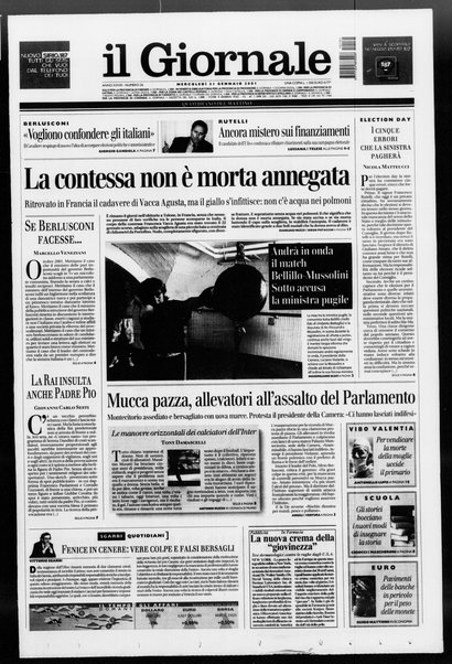 Il giornale : quotidiano del mattino